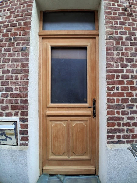Porte d'entrée: Décapage